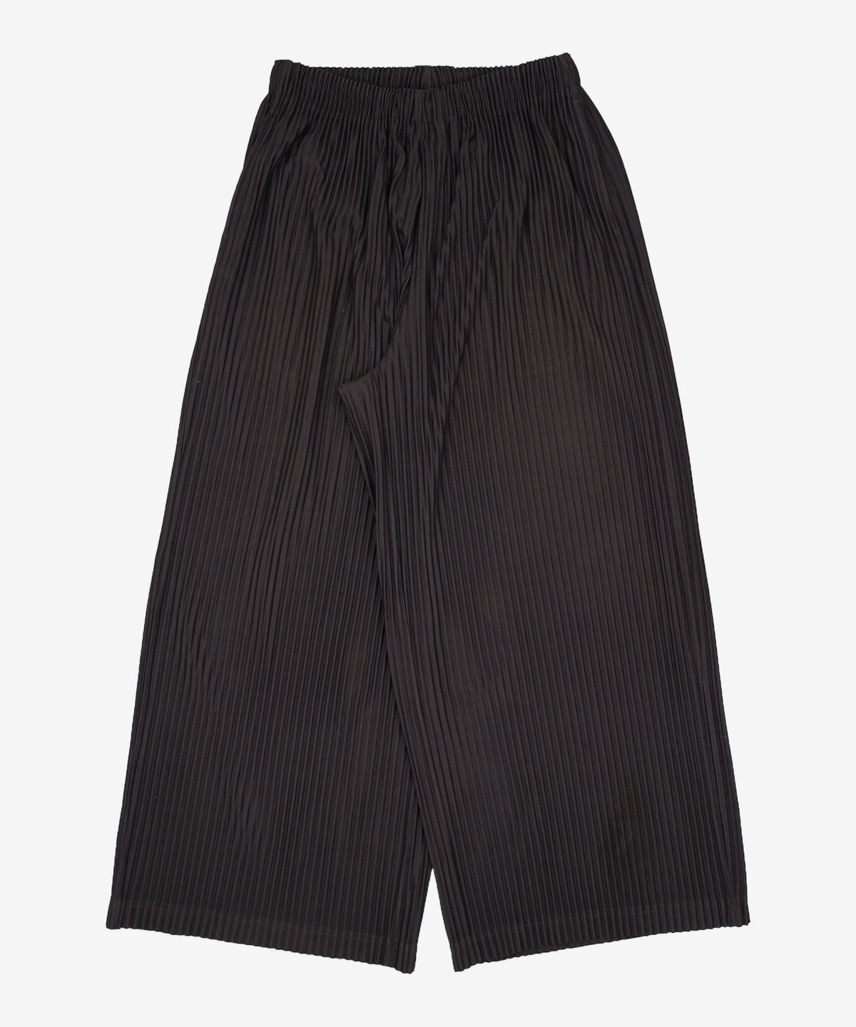 티엔지티(TNGT) Yoyogi Wide Fit Summer Pleats Pants (Black) TNPA5E210BK L