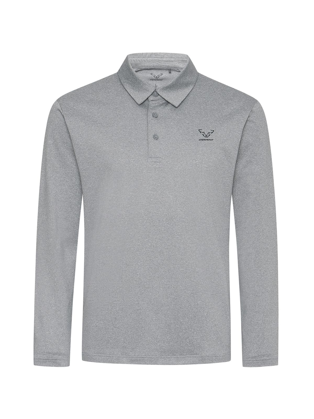 다이나핏(DYNAFIT) 남성  KAILO (카일로) 긴팔 기모 폴로티_Heather Grey YMU26215C4