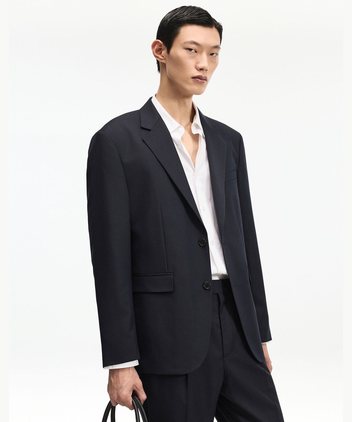 티엔지티(TNGT) Wool Blend Comfort Set-Up Jacket (Dark Navy) TNJA6F100N2