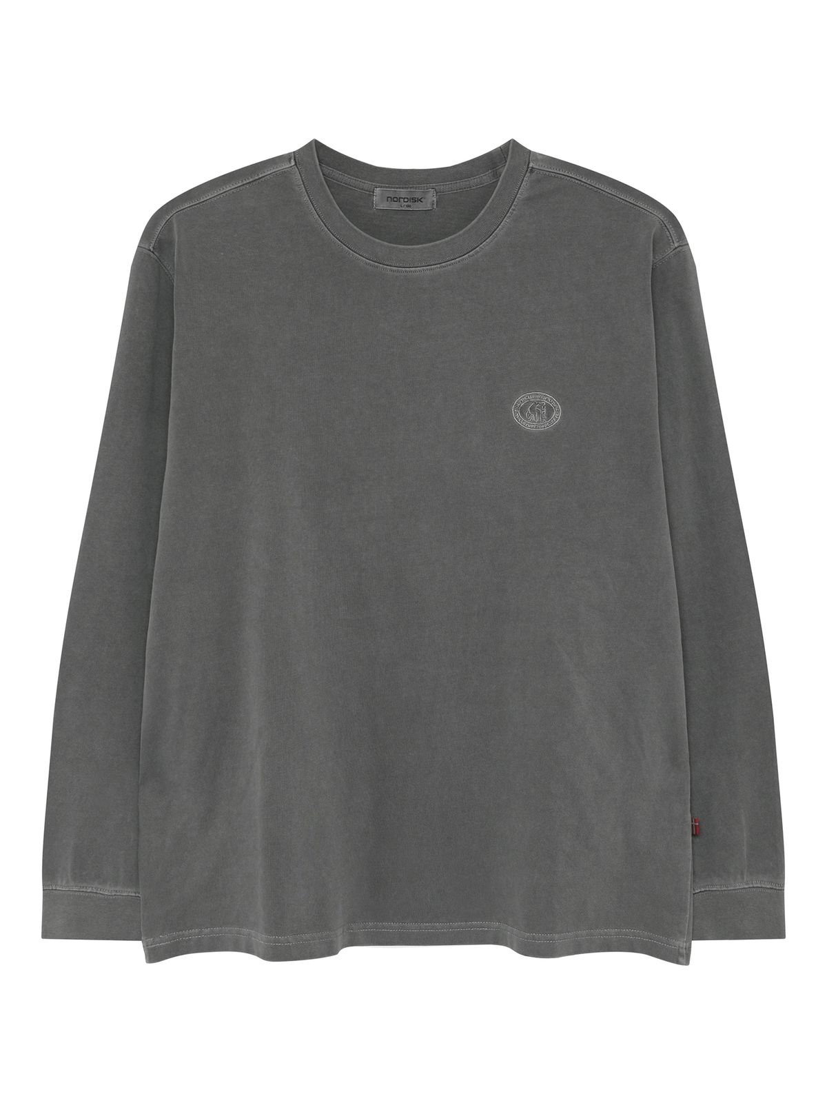 노르디스크(NORDISK) [비메이트] 피그먼트 긴팔 티셔츠 - U_Dark Grey