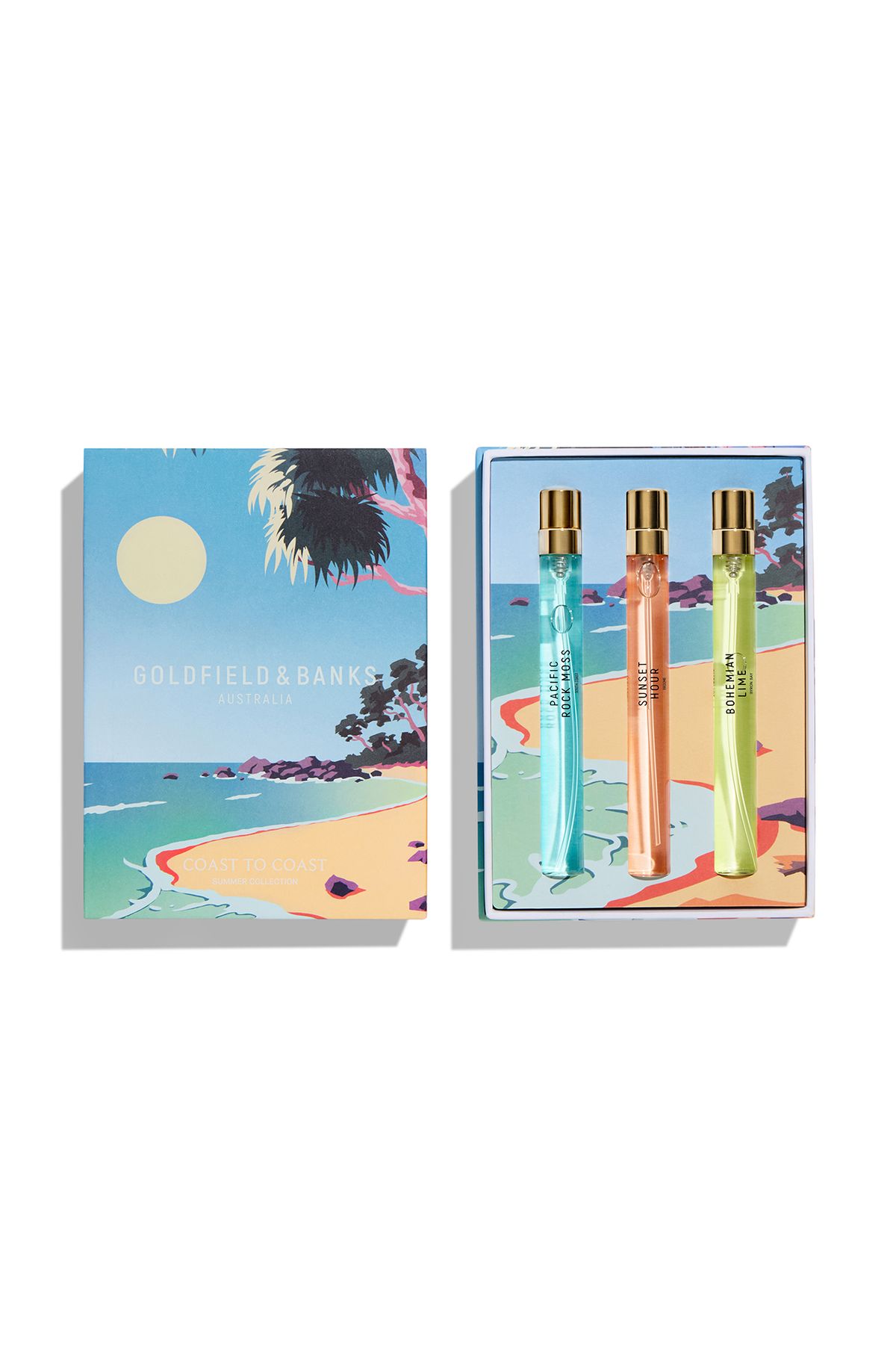 골드필드 앤 뱅크스(GOLDFIELD&BANKS) 코스트 투 코스트 2026 - 썸머 컬렉션 3x10ml