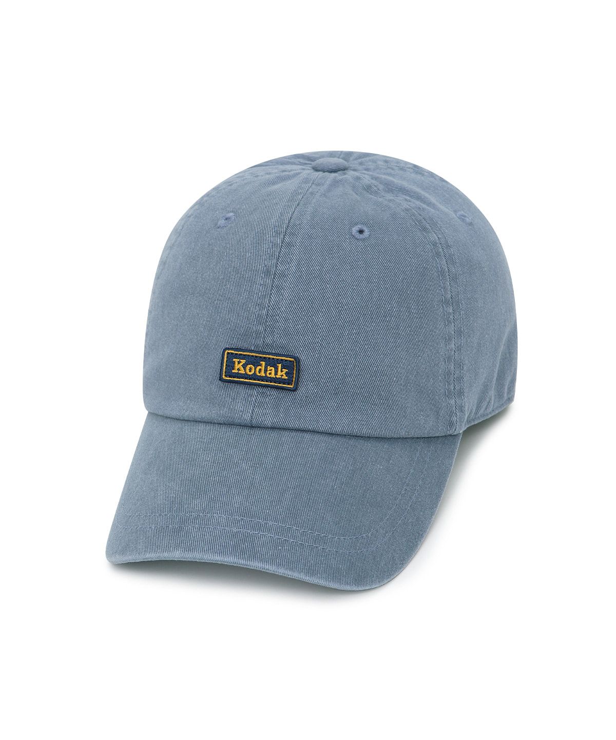 코닥(KODAK) 스몰 와펜 워싱 릴렉스핏 볼캡 BLUE