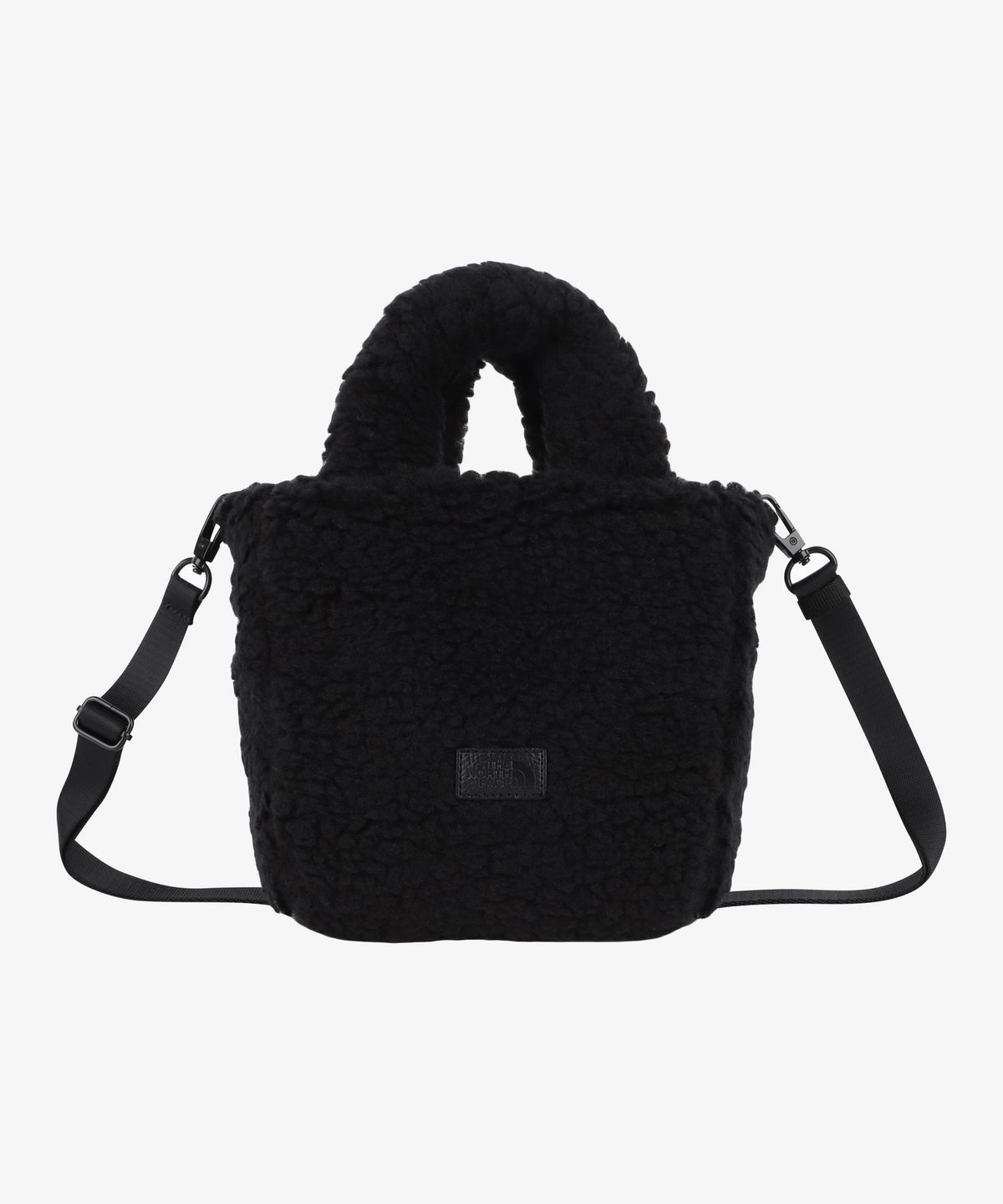 노스페이스(THE NORTH FACE) NN2PS90J 플럼피 토트 백 미니_플리스 BLACK