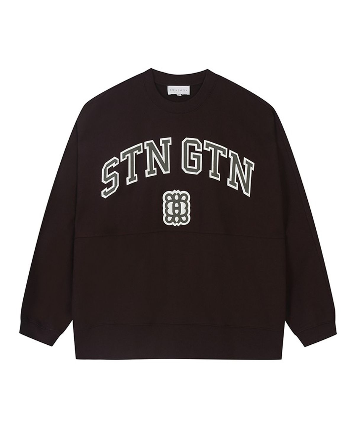 지이크(SIEG) [STEIN GARTEN] 레터링 박스핏 스웻 셔츠 (PJIBH8909)