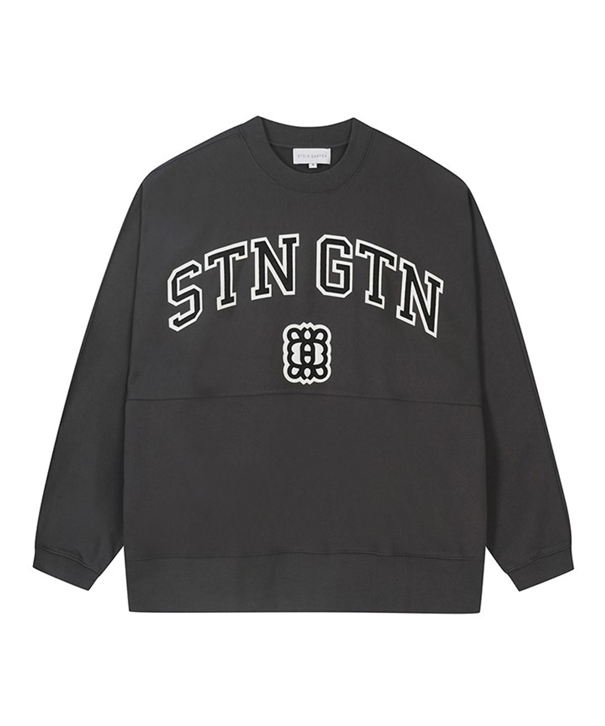 지이크(SIEG) [STEIN GARTEN] 레터링 박스핏 스웻 셔츠 (PJIBH8910)