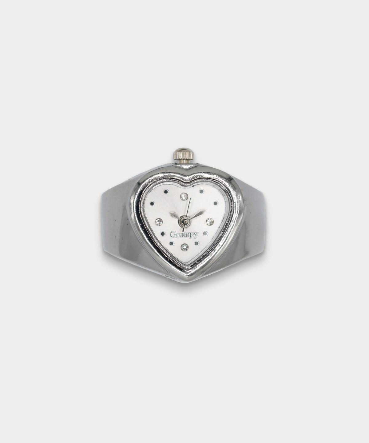 그럼피스터프(GRUMPY STUFF) Heart Signet Ring Watch