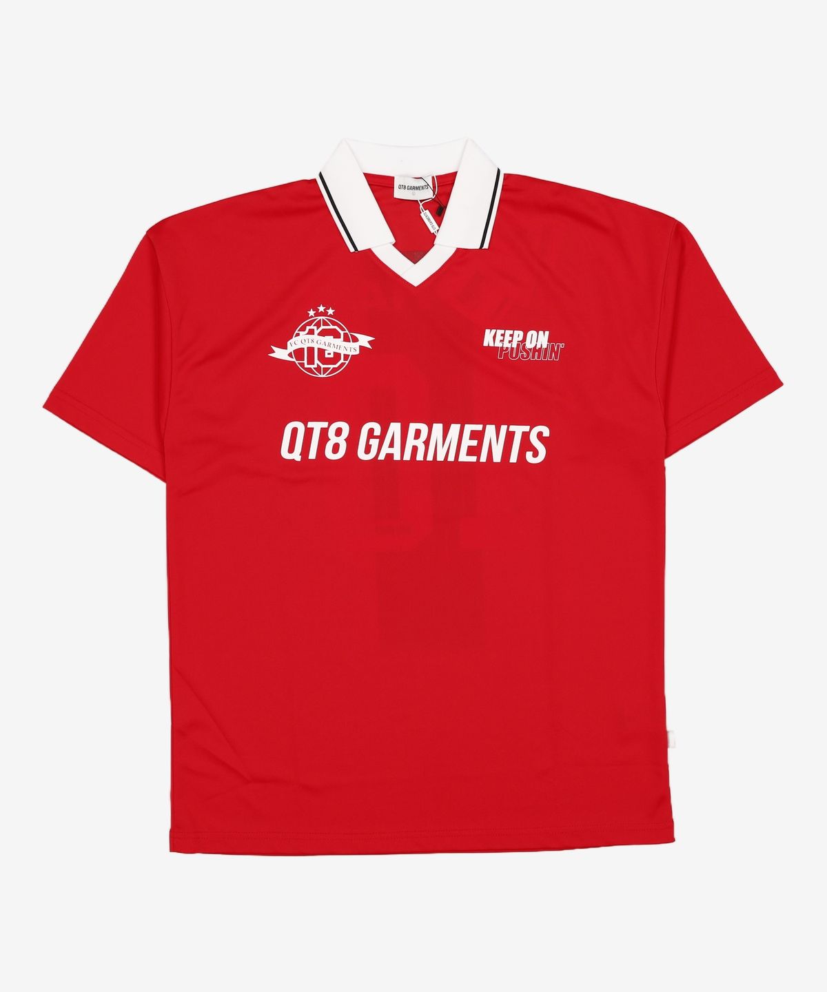 큐티에잇 가먼츠(QT8 GARMENTS) KP Football Jersey (Red) L