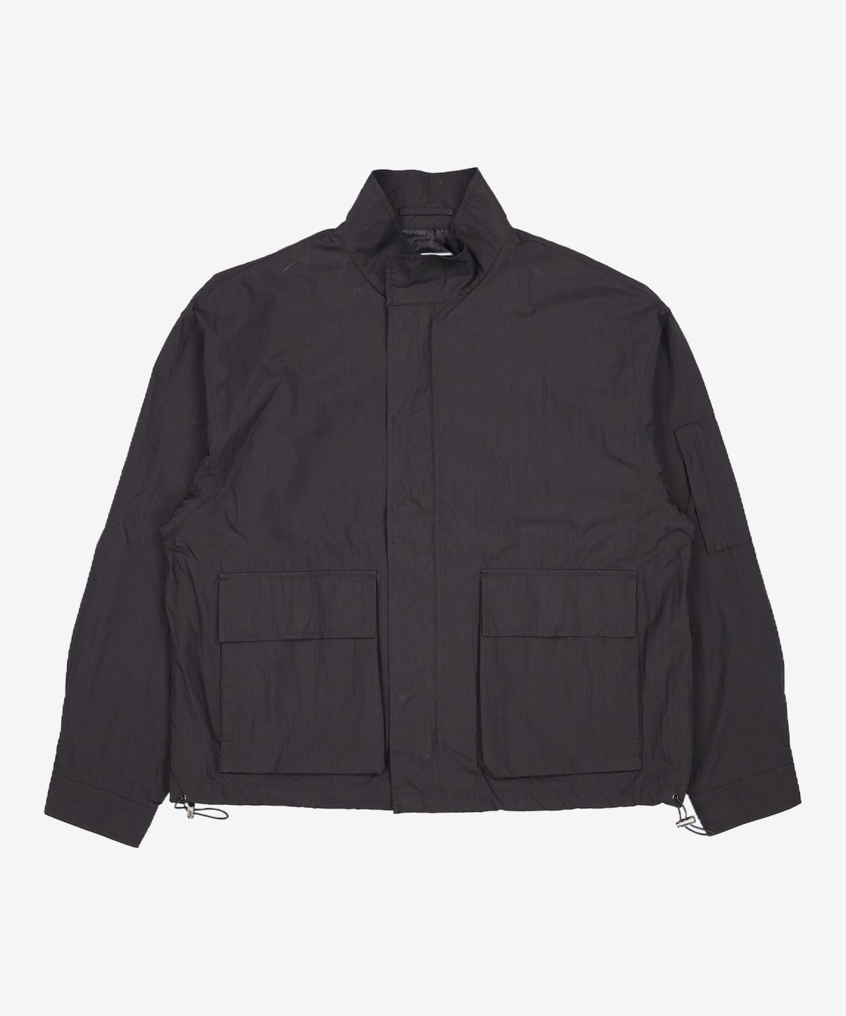 넌블랭크(NONBLANK) 밀리터리 3포켓 점퍼_BLACK XL