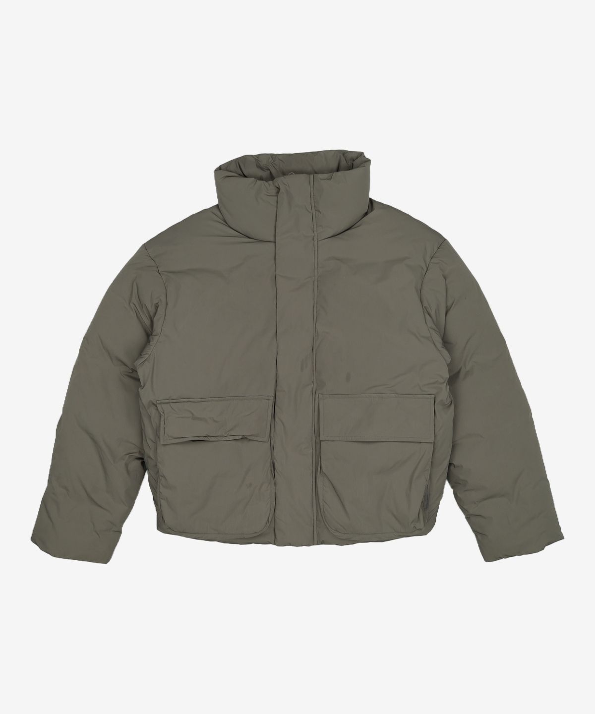 인사일런스(INSILENCE) 포켓 구스 다운 자켓 DARK SEA GREEN XS