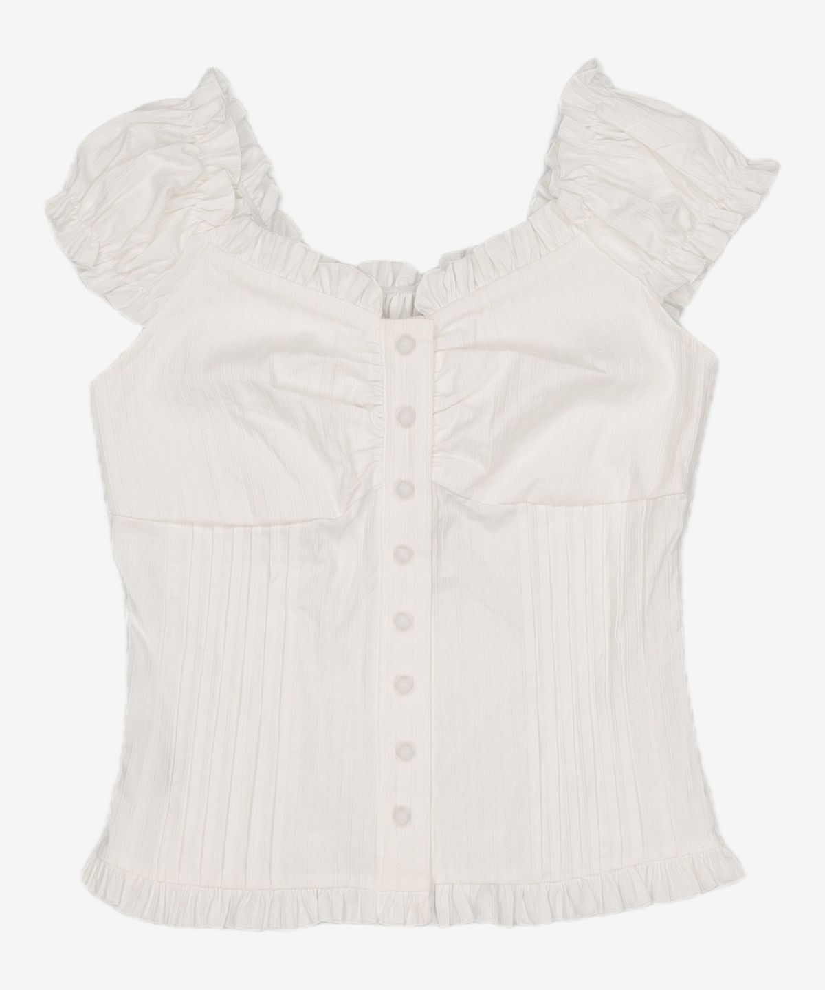 라츠유(LOTSYOU) lotsyou_Ella Blouse White S