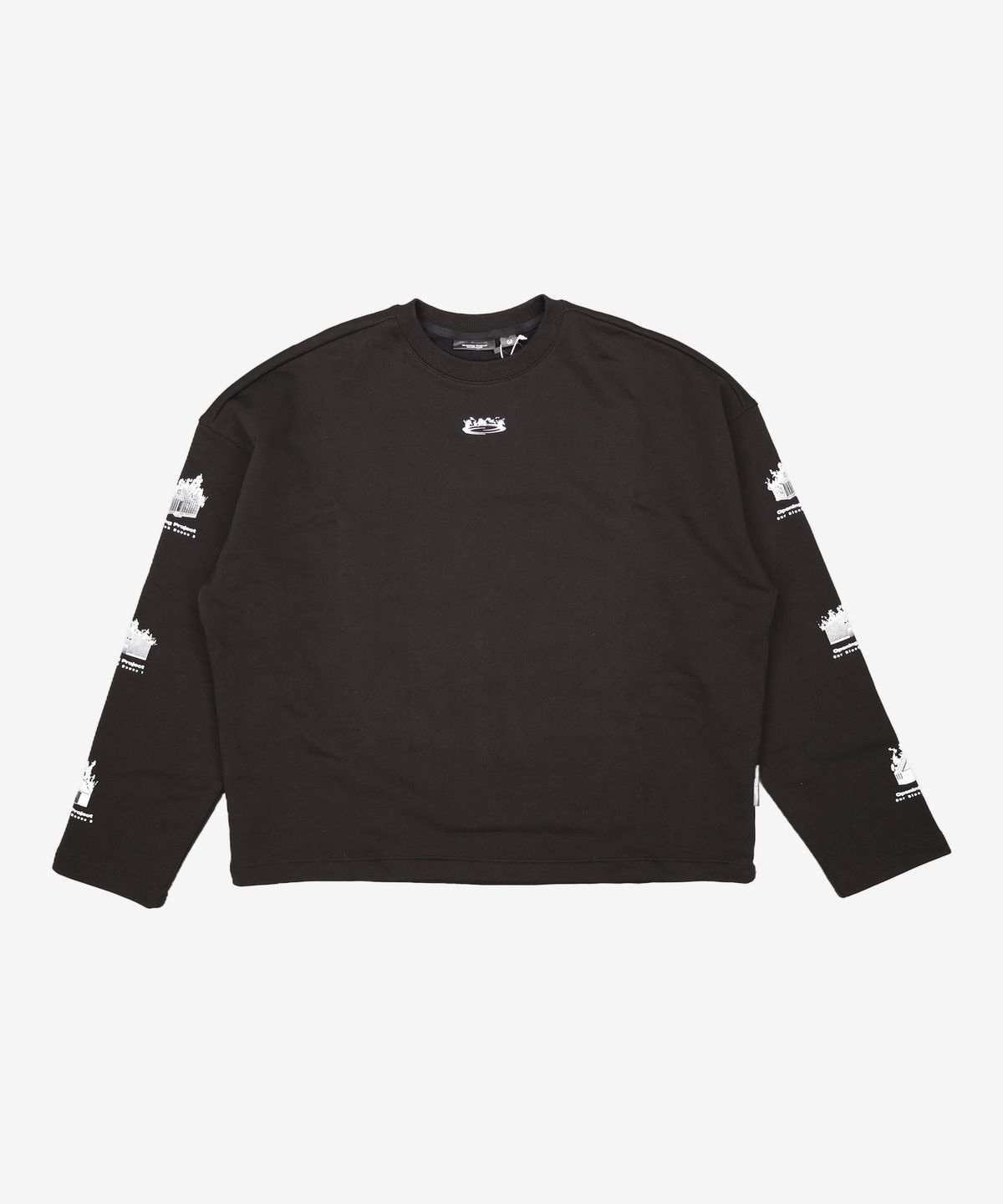 오프닝프로젝트(OPENING PROJECT) Black Burning House Sweatshirt 3