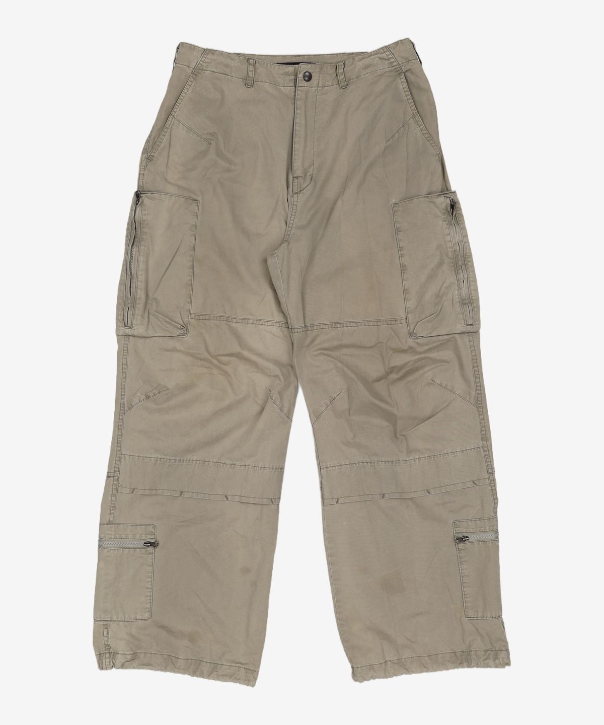 해칭룸(HATCHINGROOM) Zip Cargo Pants Faded Purple 2