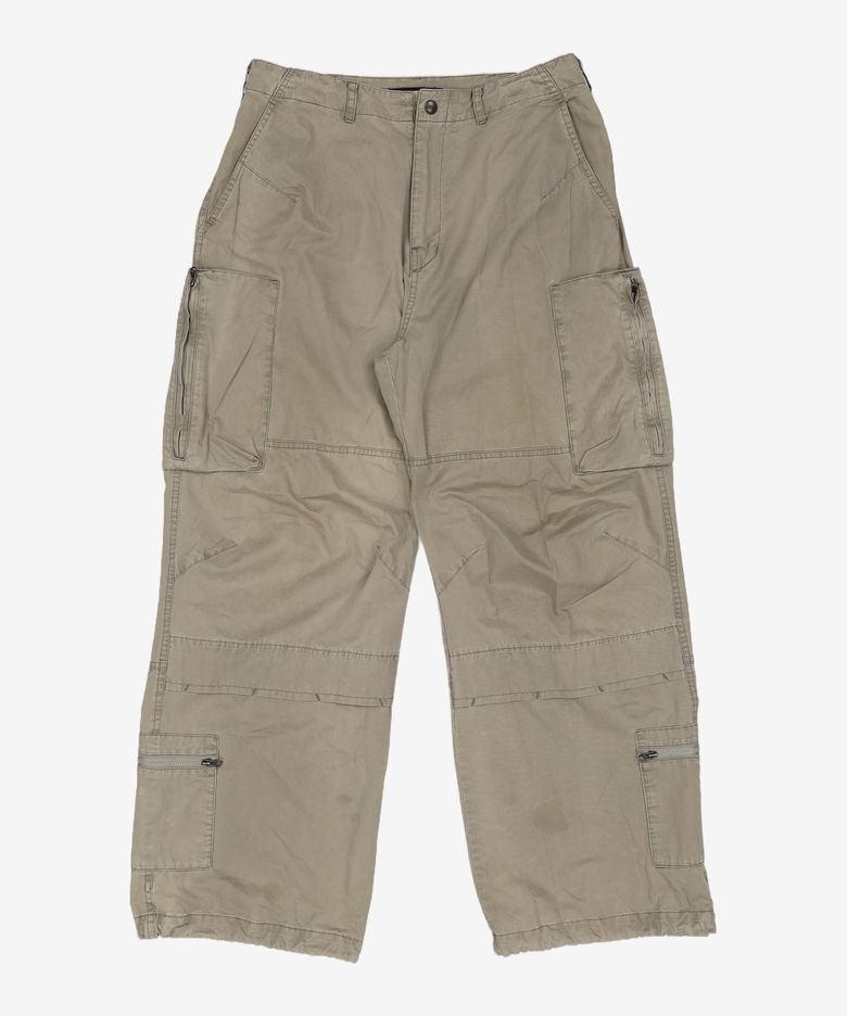 Zip Cargo Pants Faded Purple 2