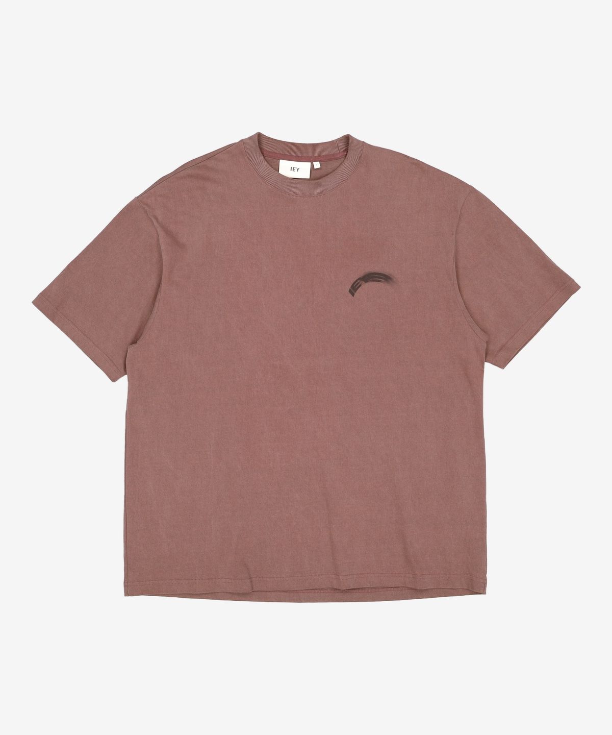 이에이(IEY) MOTION BACK LOGO T-SHIRT Red L