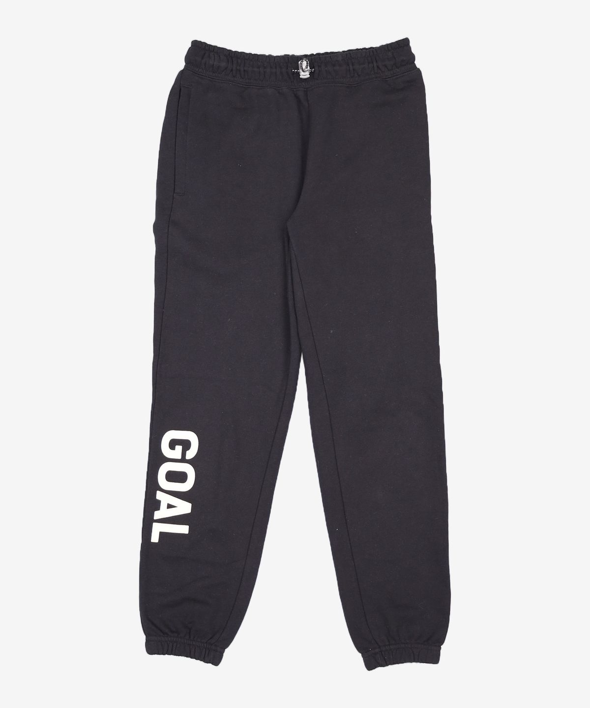 골스튜디오(GOALSTUDIO) FLOCKING KNIT JOGGER PANTS - BLACK XS