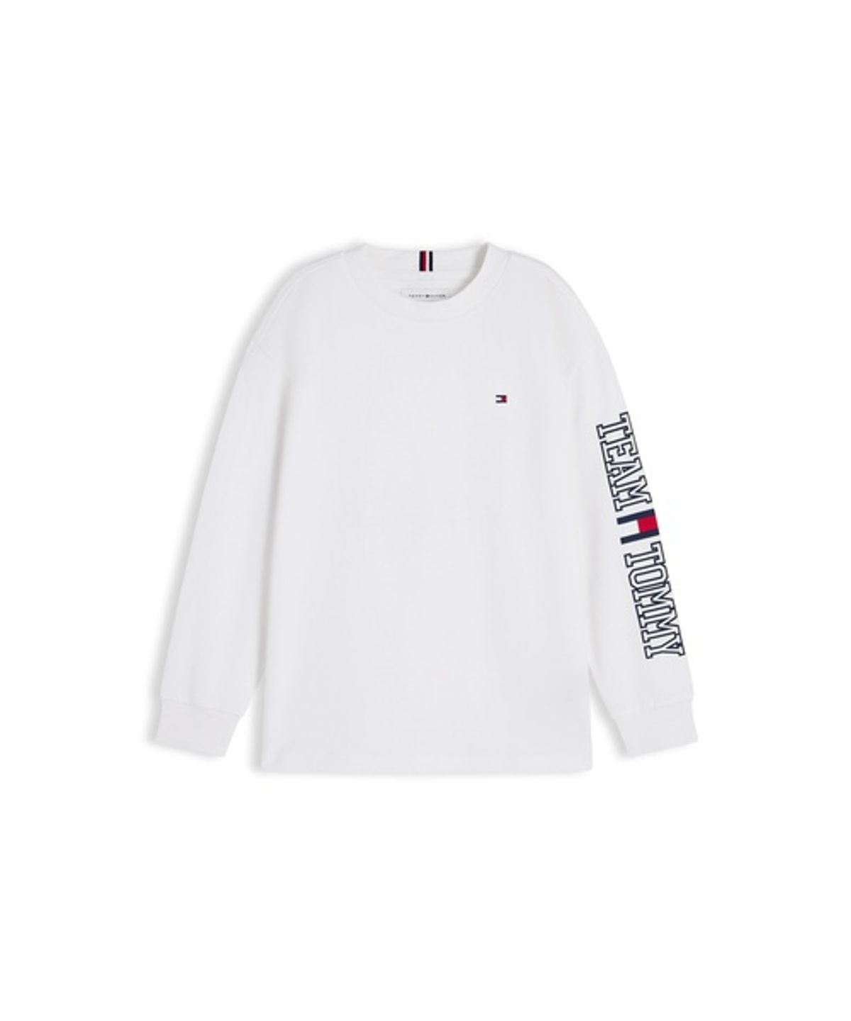 타미힐피거 키즈(TOMMY HILFIGER KIDS) 슬리브 로고 그래픽 티셔츠