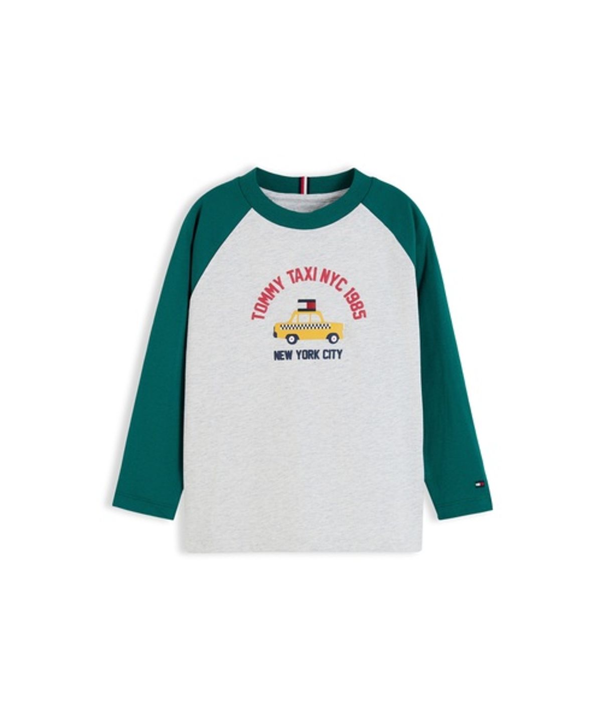 타미힐피거 키즈(TOMMY HILFIGER KIDS) 그래픽 래글런 롱 슬리브 티셔츠