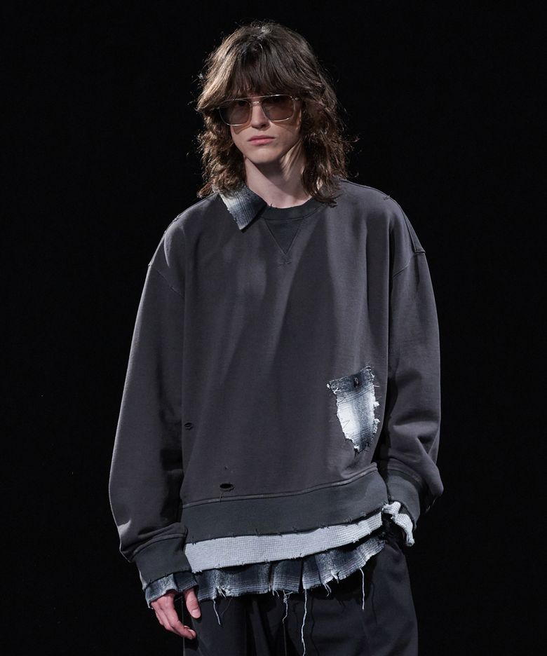 [DMD] FRAME LD SWEATSHIRT - Charcoal