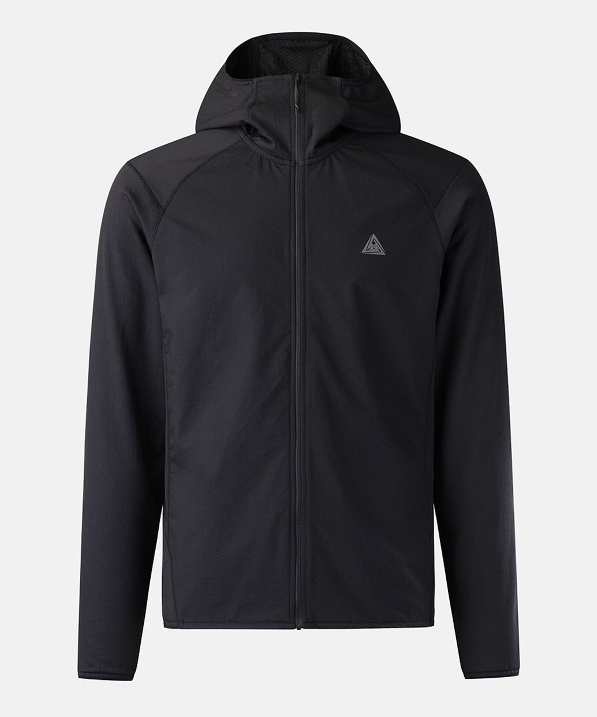 코오롱스포츠(KOLON SPORT) [TRAIL] 남성 트레일러닝 하이브리드 후드 집업 TLJJX26753BLK