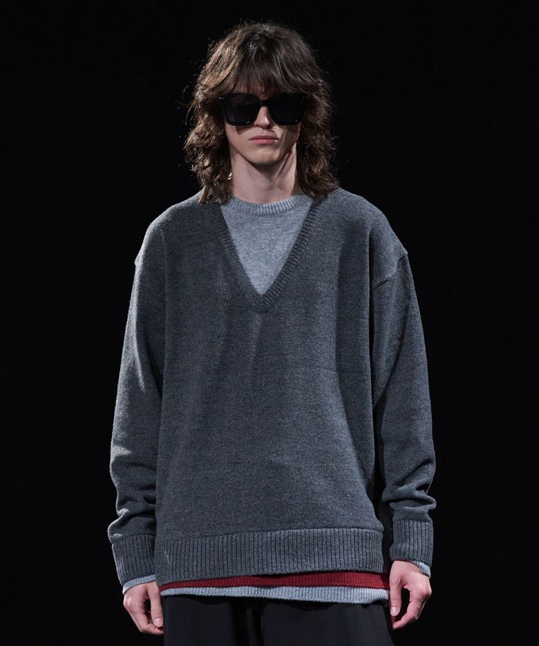[DMD] VEIL DV KNIT - Charcoal