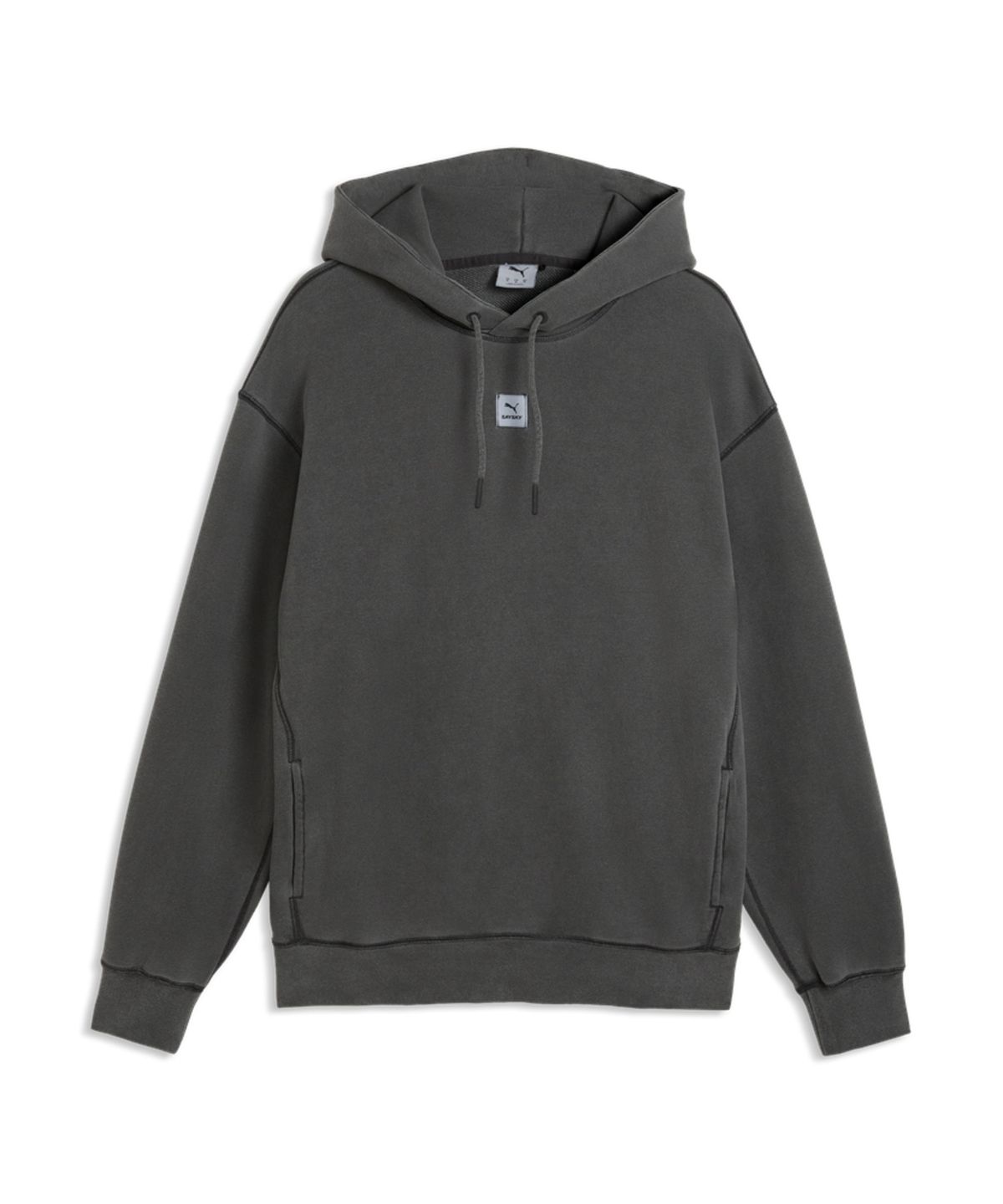 푸마(PUMA) [PUMA X SAYSKY] 그래픽 스웻셔츠 - 플랫 다크 그레이 / 529014-99