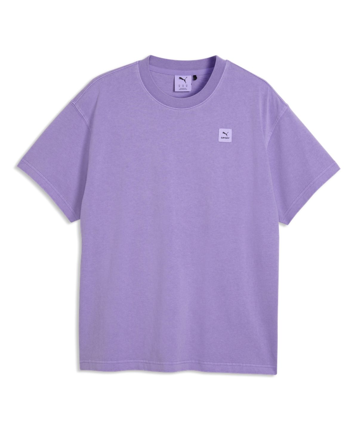 푸마(PUMA) [PUMA X SAYSKY] 그래픽 팀 티셔츠 - 라벤더 얼럿 / 529015-46