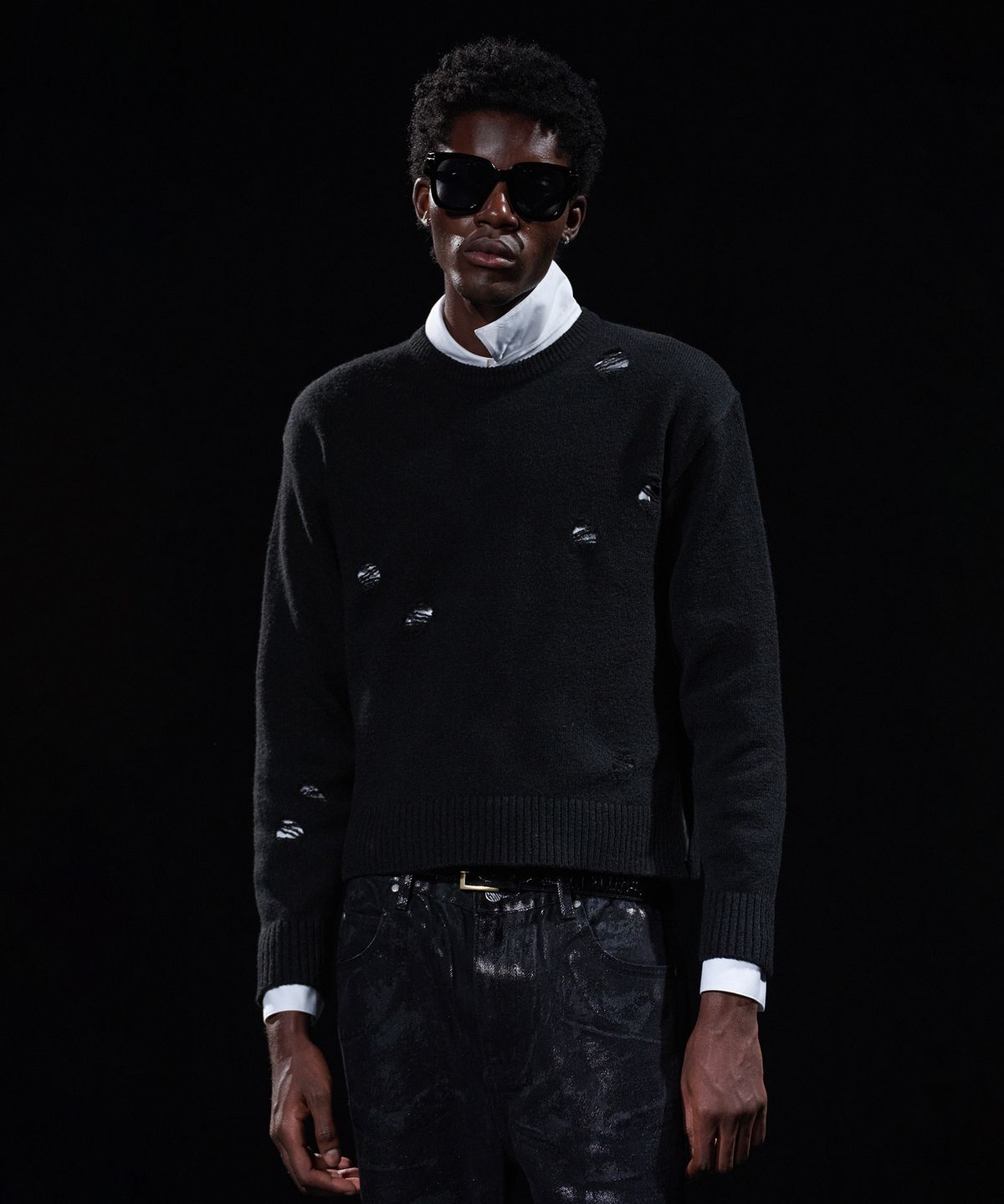 테이크이지(TAKEASY) [DMD] BREACH SL KNIT - Black