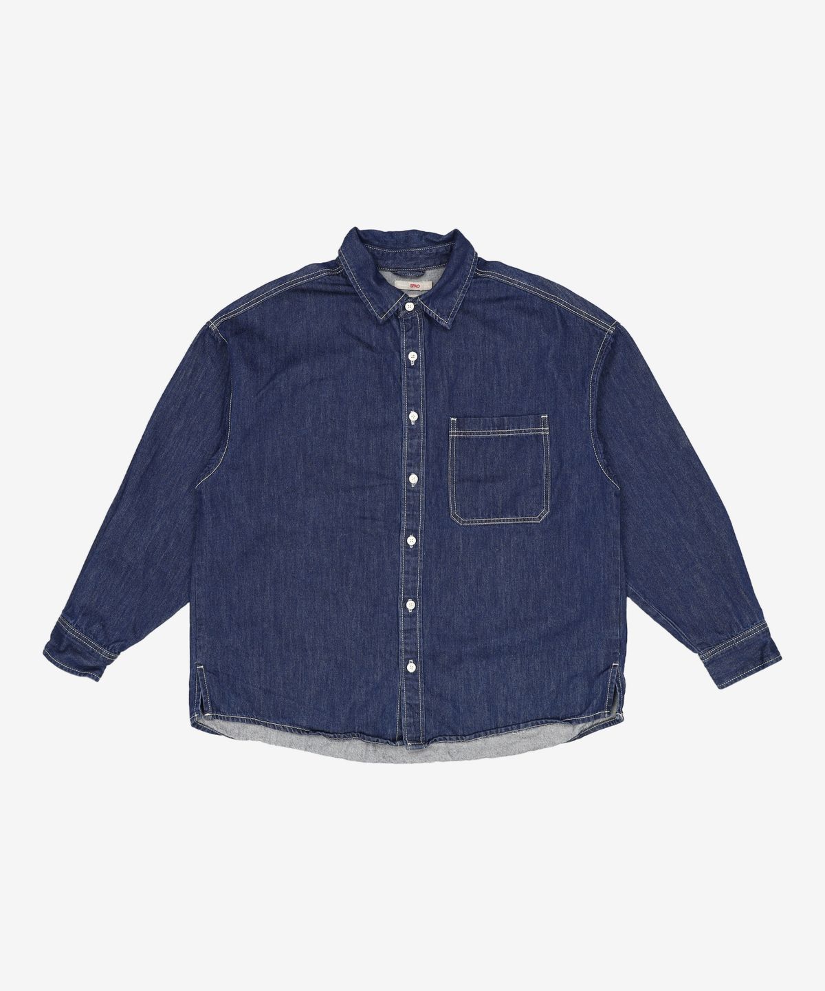 스파오(SPAO) (시티보이) 유니 오버핏 데님 셔츠_SPYJD23C01 L
