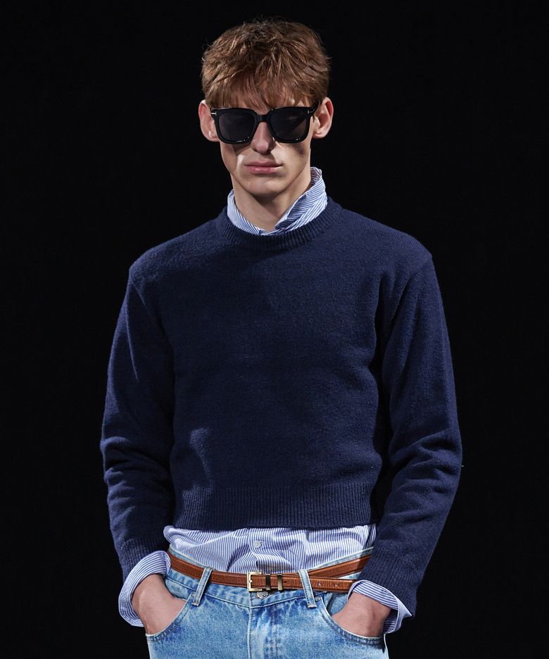 [DMD] CORE MN KNIT - Navy