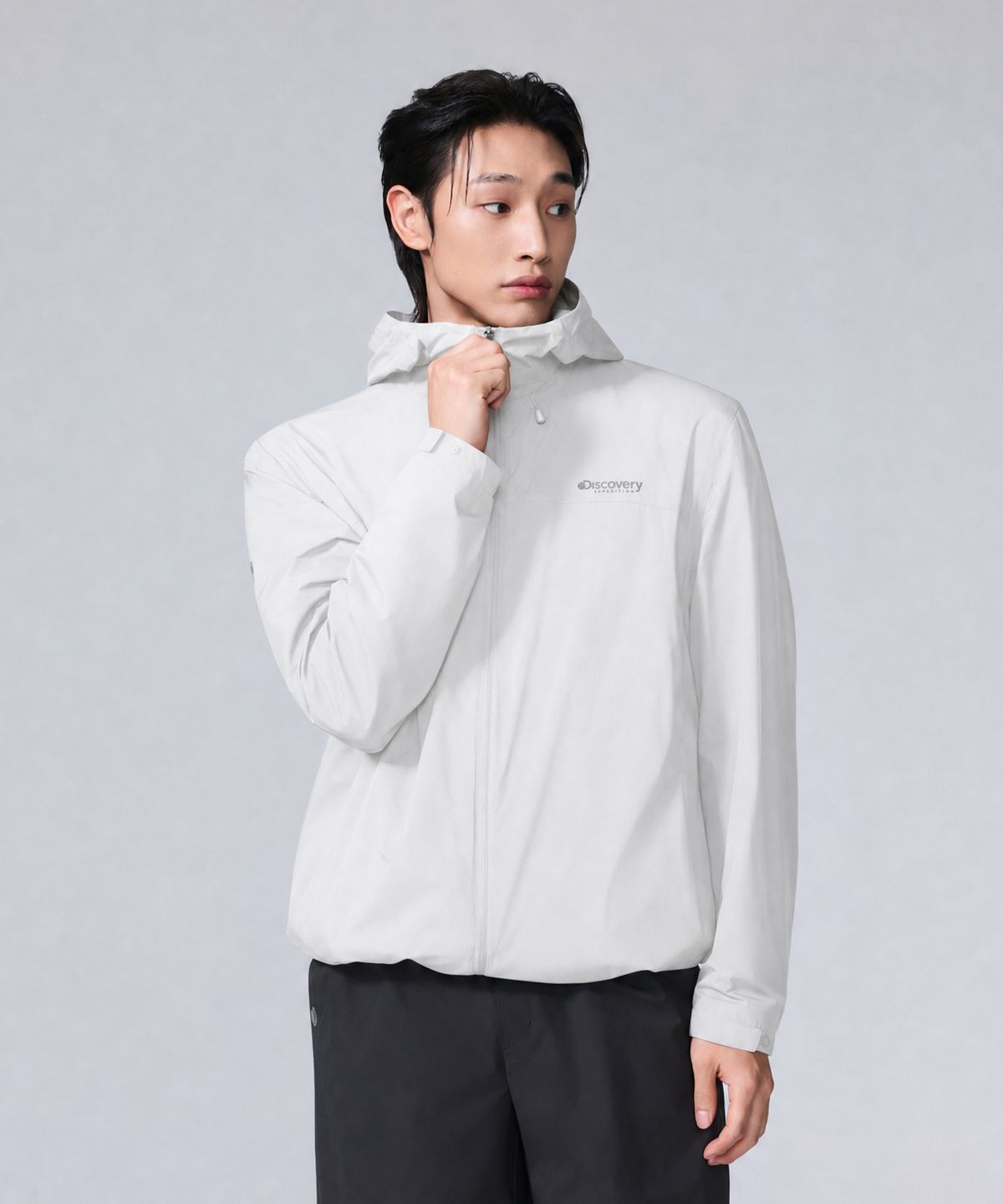 디스커버리 익스페디션(DISCOVERY EXPEDITION) 남성 경량 액티브 자켓 (L.Grey)