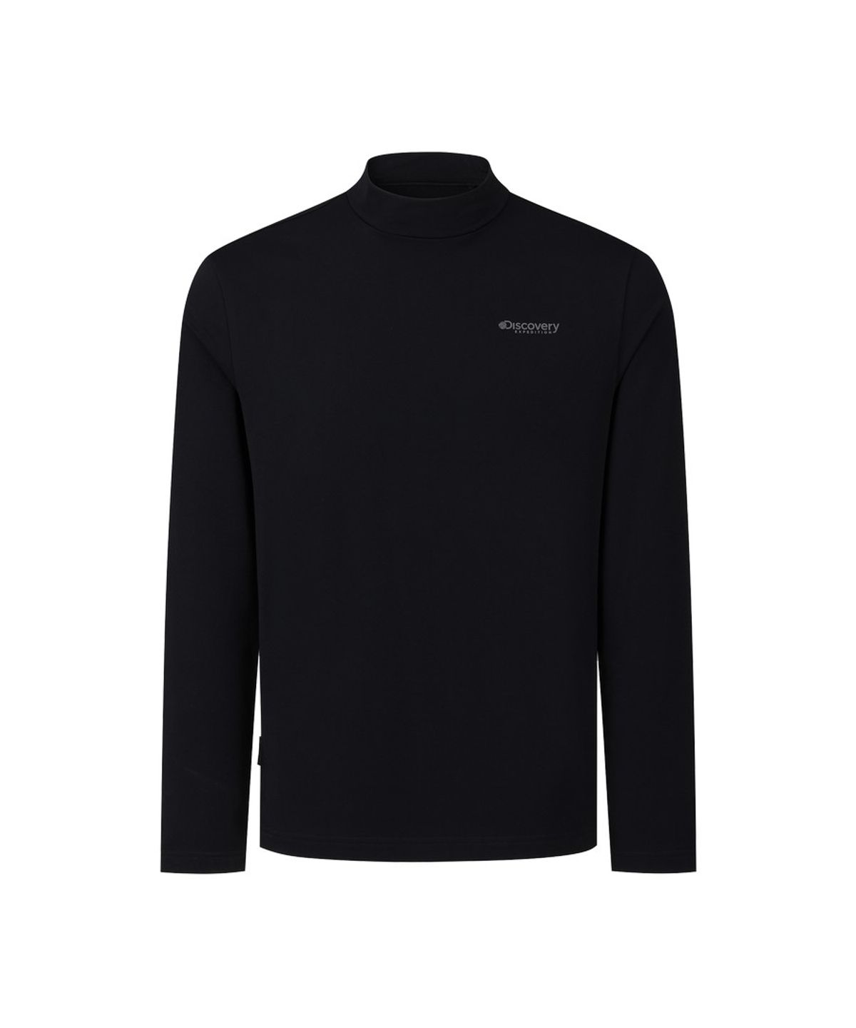디스커버리 익스페디션(DISCOVERY EXPEDITION) 남성 반하이넥 기능성 긴팔티 (BLACK)