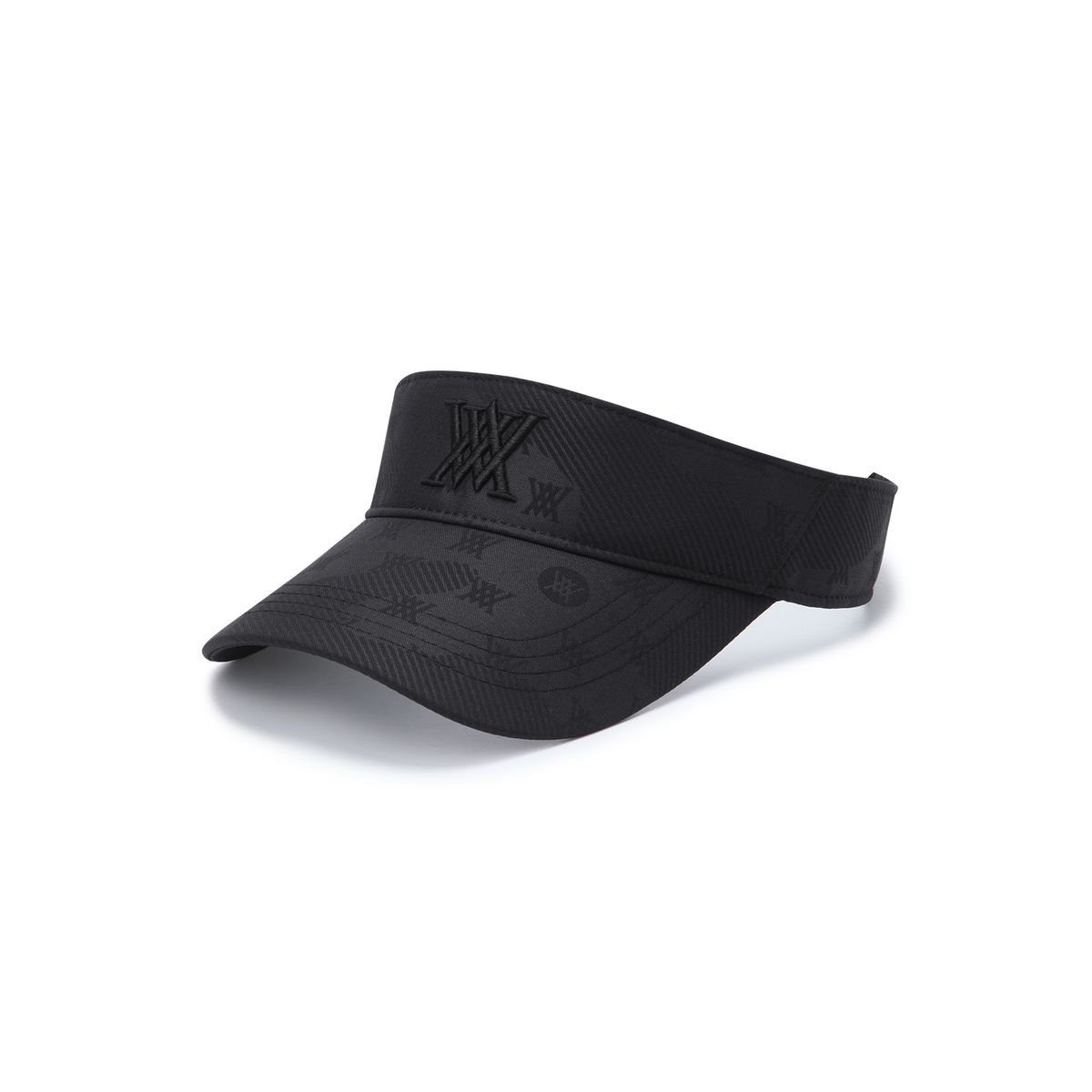 어뉴골프(ANEW GOLF) UNI TEE HOLDER LOGO VISOR_BK