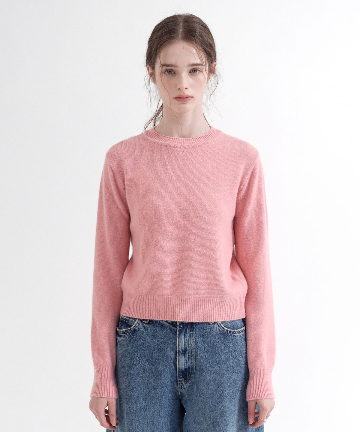 블레티(VLETI) Raccoon Round Knit (Pink)
