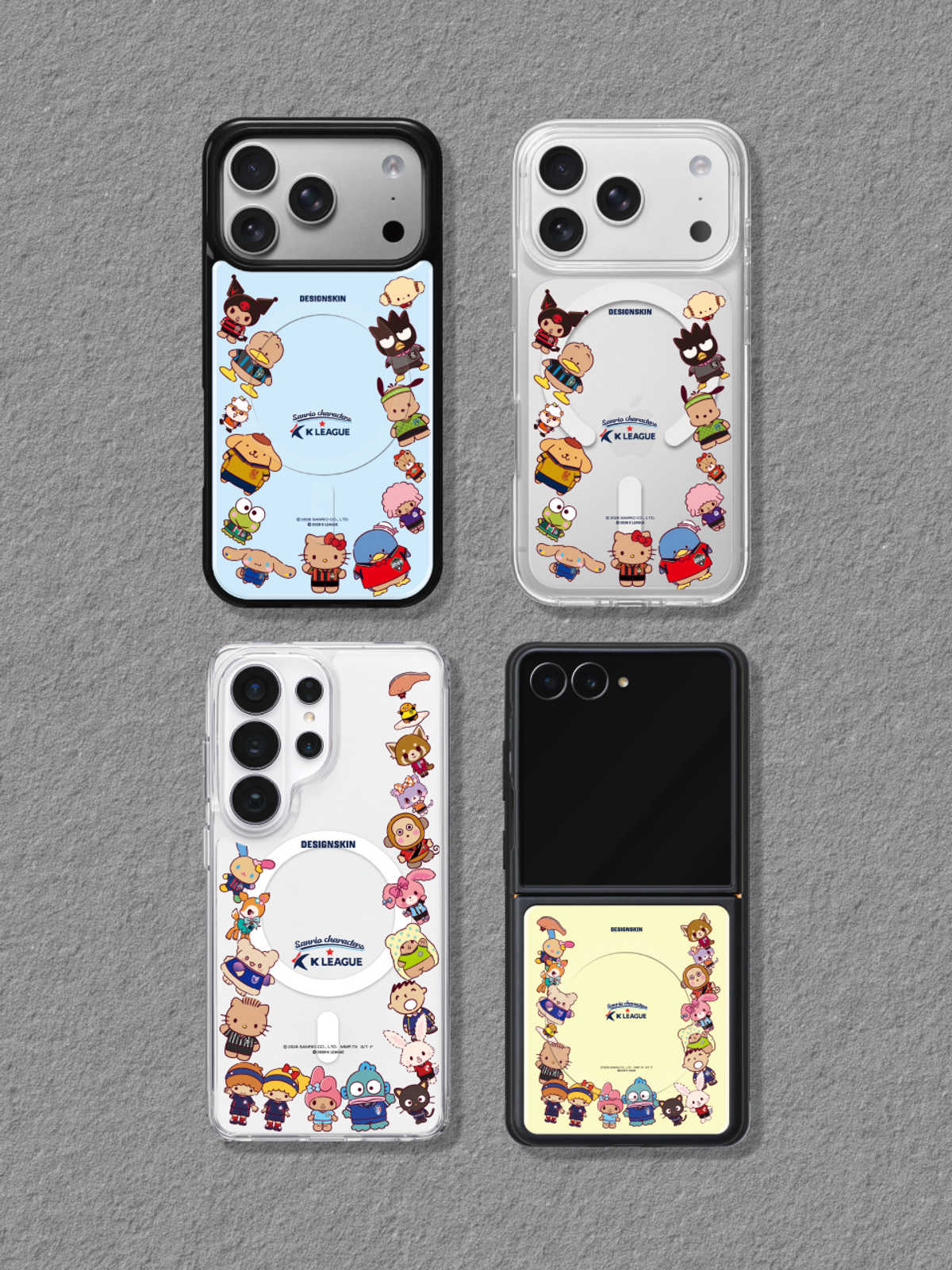 디자인스킨(DESIGNSKIN) [그래픽마켓] 마그넷 그래픽 케이스-K리그X산리오캐릭터즈-프레임 산리오 마스코트