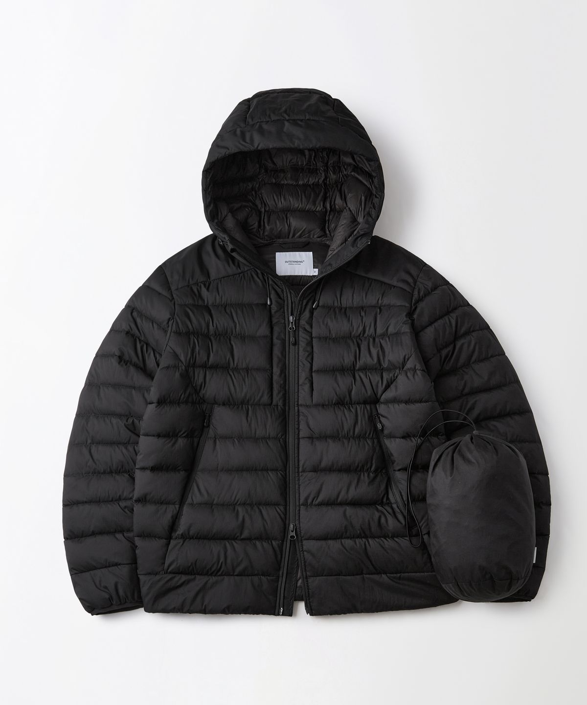 아웃스탠딩(OUTSTANDING) THERMORE CIRRUS PADDING JACKET_BLACK
