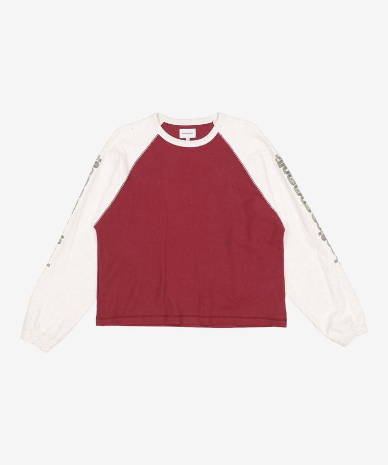 Inside Out Raglan Crewneck Oatmeal L