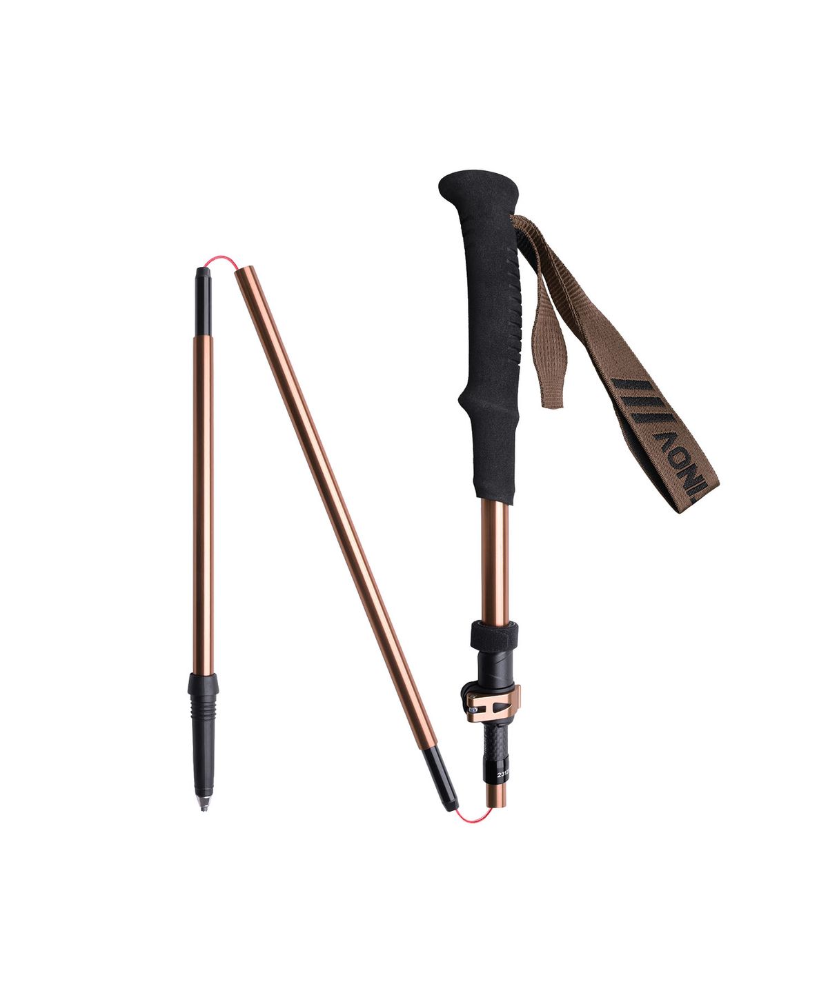 오니지(AONIJIE) 길이조절 트레킹폴 MIX 골드 (2개 1세트)