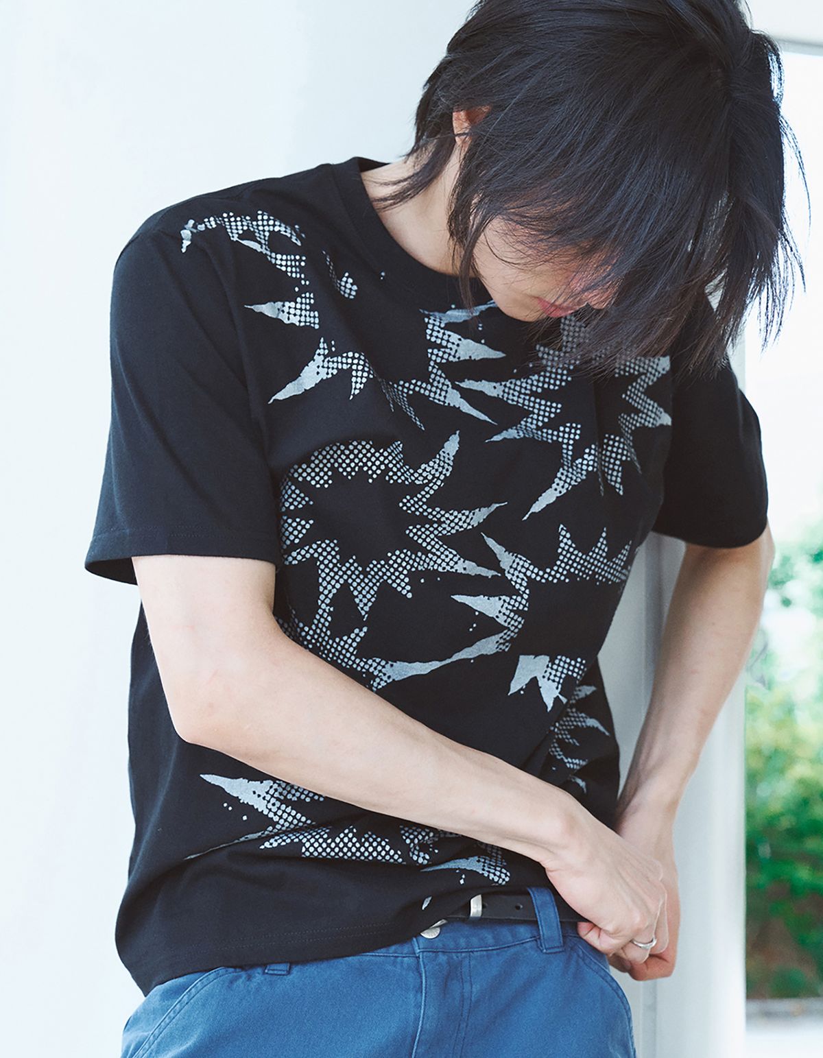 로어즈(LORES) Burst S/S Tee - Black