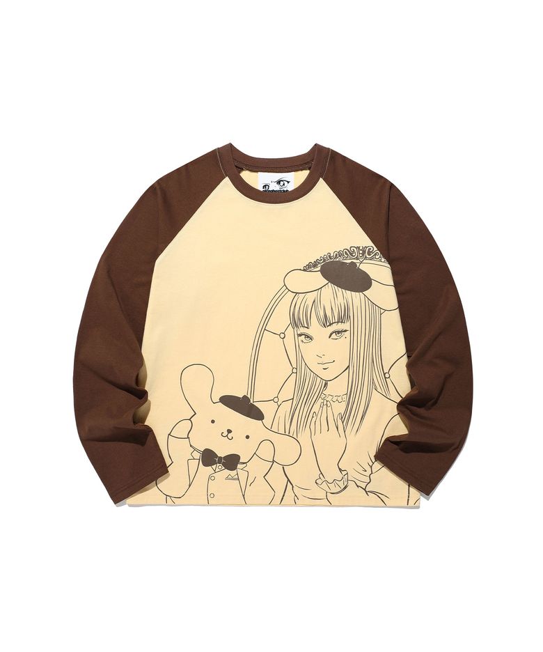 JS TOMIE POMPOMPURIN L/S TEE_YELLOW(NG2GMFT570G)