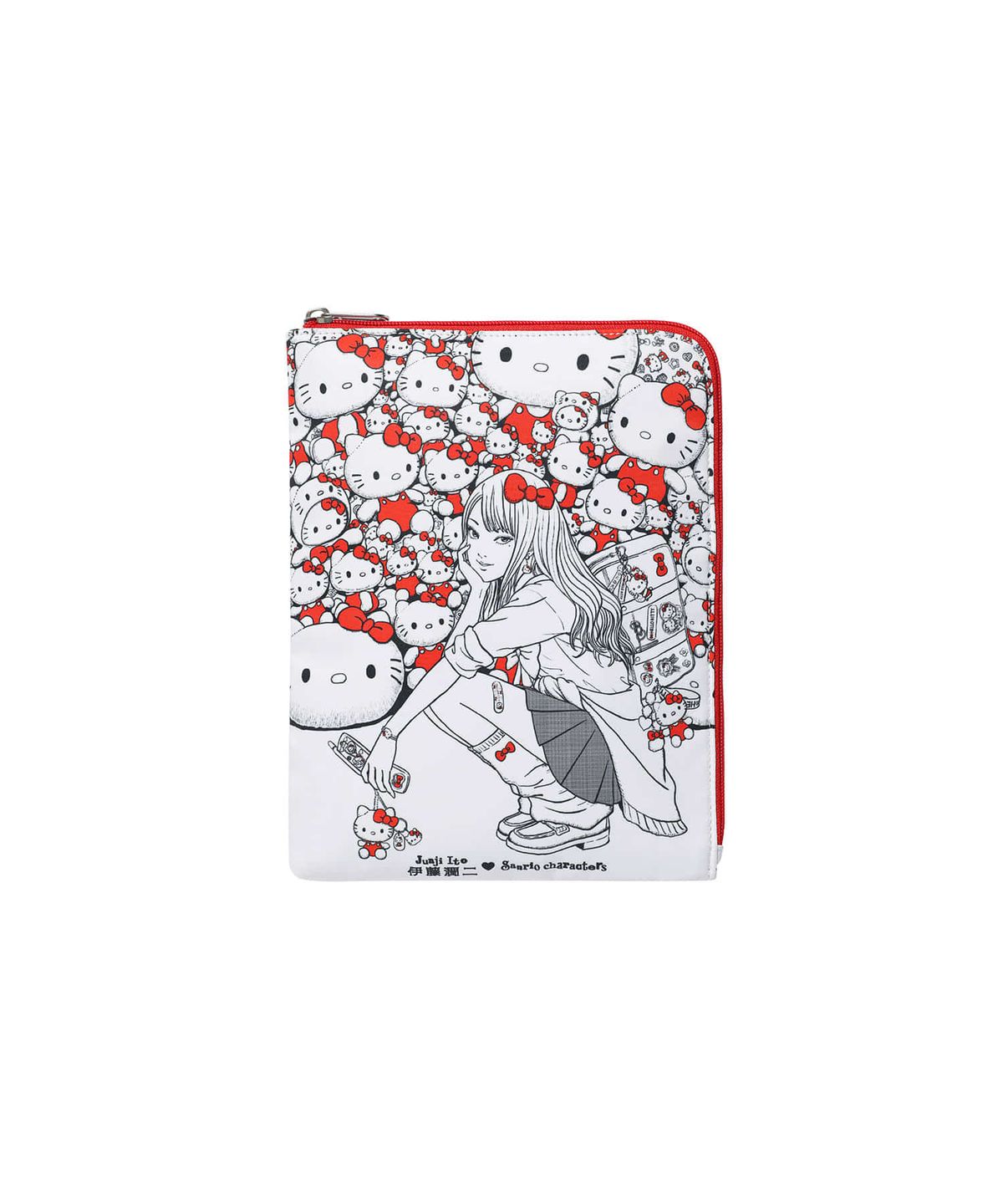 나이스고스트클럽(NICEGHOSTCLUB) JS TOMIE HELLO KITTY BOOK POUCH_MIX(NG2GMUAB83G)