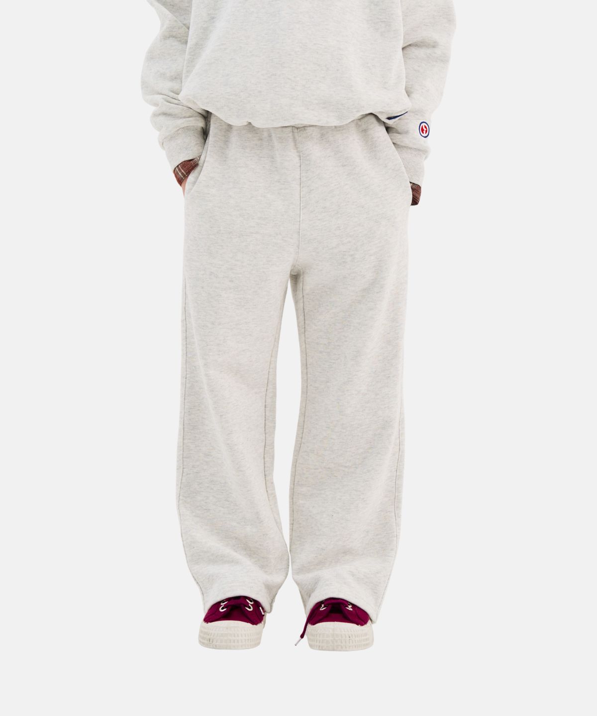 아웃도어 프로덕츠 키즈(OUTDOOR PRODUCTS KIDS) 여아 백그래픽 저지팬츠 (오트밀) OD263BPT74_OTM