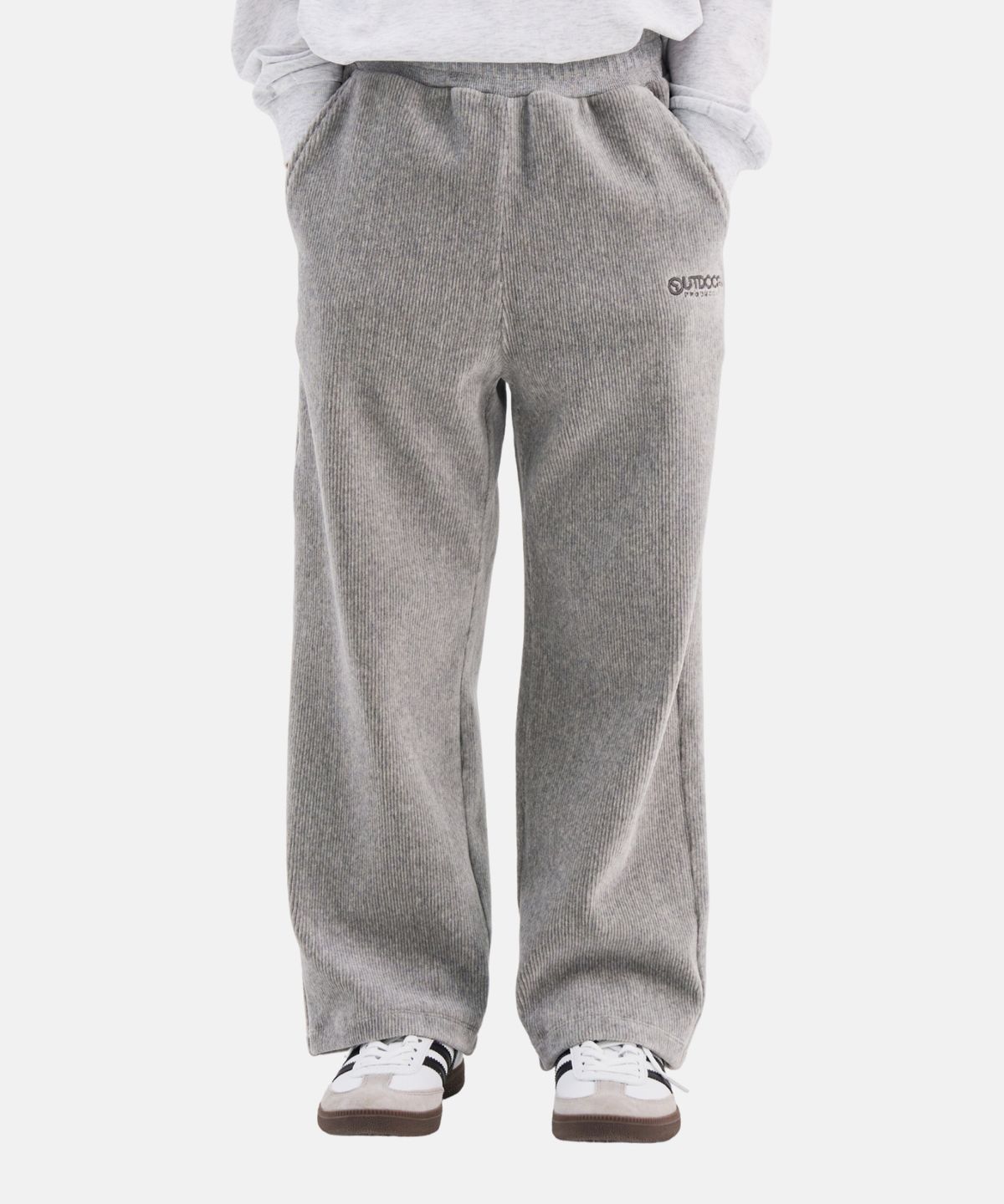 아웃도어 프로덕츠 키즈(OUTDOOR PRODUCTS KIDS) 여아 벨로아 팬츠 (멜란지 그레이) OD263BPT73_MLG