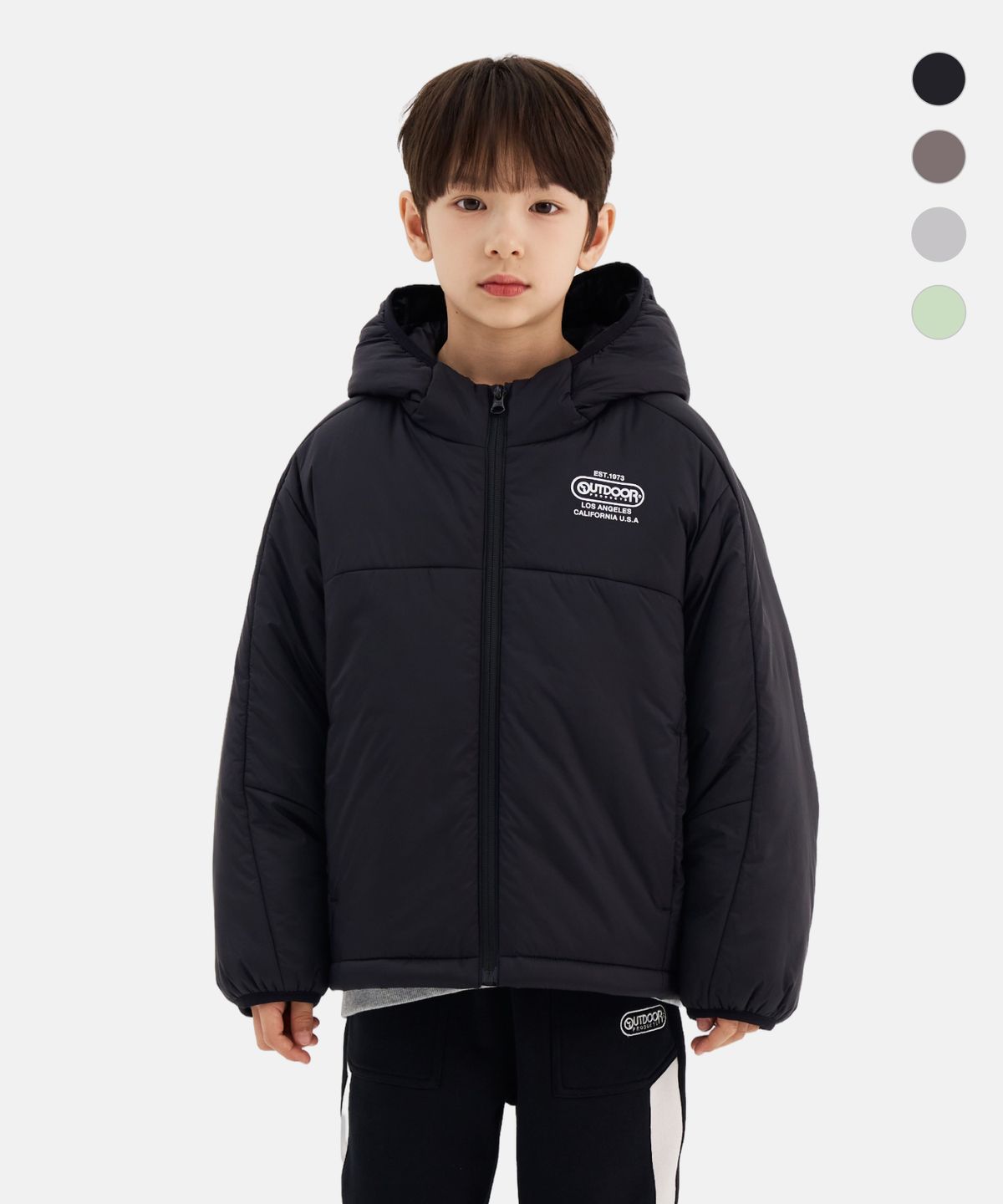 아웃도어 프로덕츠 키즈(OUTDOOR PRODUCTS KIDS) 베이직 패딩 자켓 (4color) OD263OPJ01