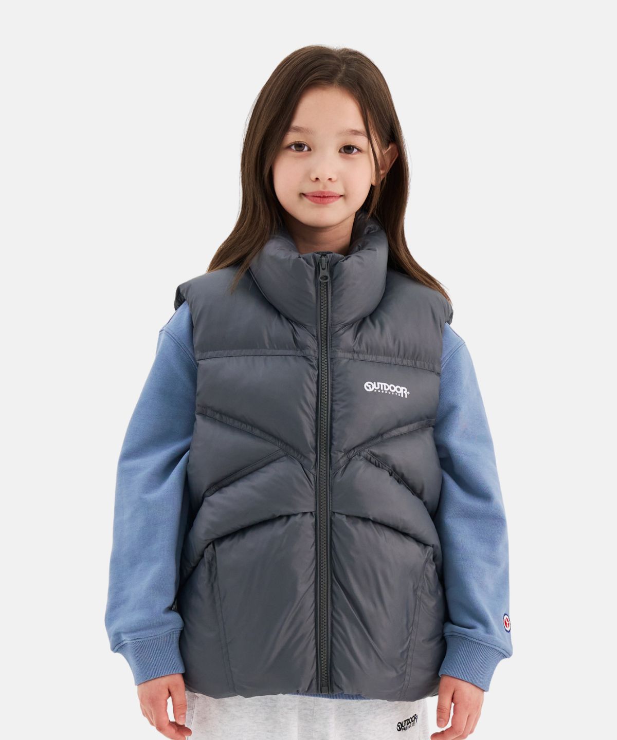 아웃도어 프로덕츠 키즈(OUTDOOR PRODUCTS KIDS) 패딩 베스트 (다크 그레이) OD263OVT05_DGY
