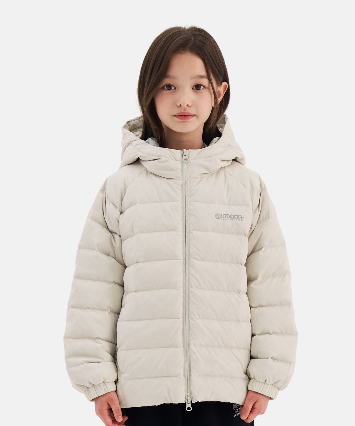아웃도어 프로덕츠 키즈(OUTDOOR PRODUCTS KIDS) 경량 다운 자켓 (크림) OD263ODJ02_CRE