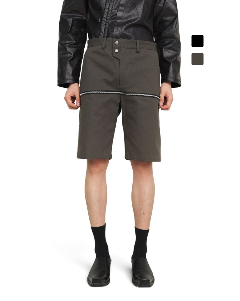 Zip Detail Shorts