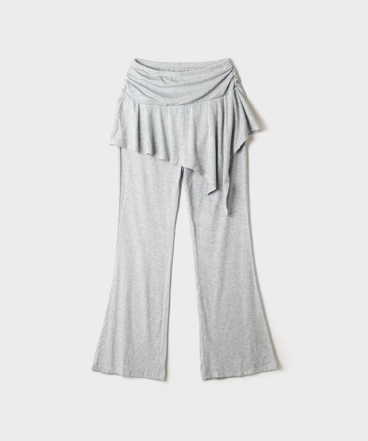 스파오(SPAO) 셔링 레이어드 부츠컷 팬츠_SPMTG49G04