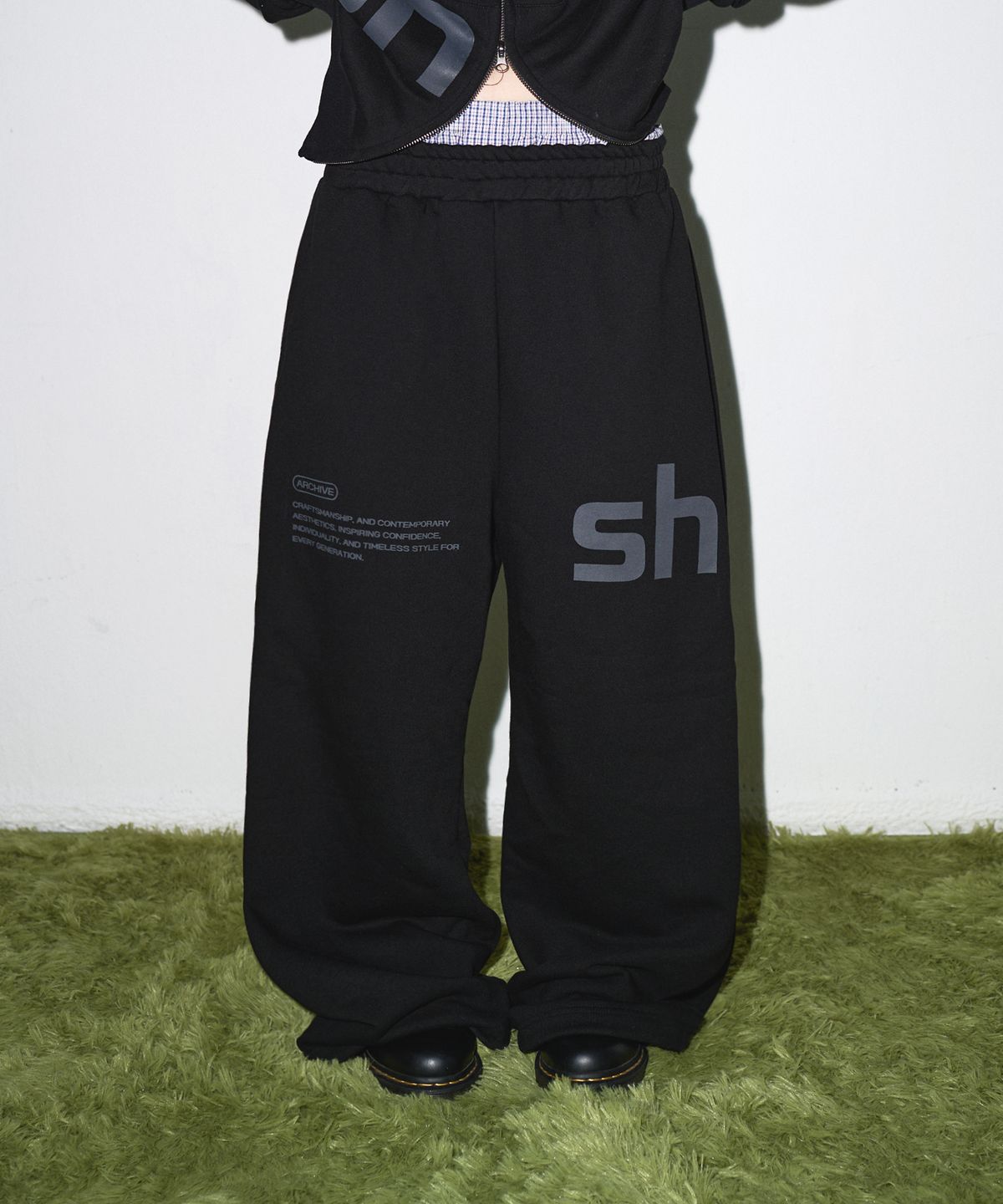 소흘(SOHUL) Easy Long Pants (블랙)