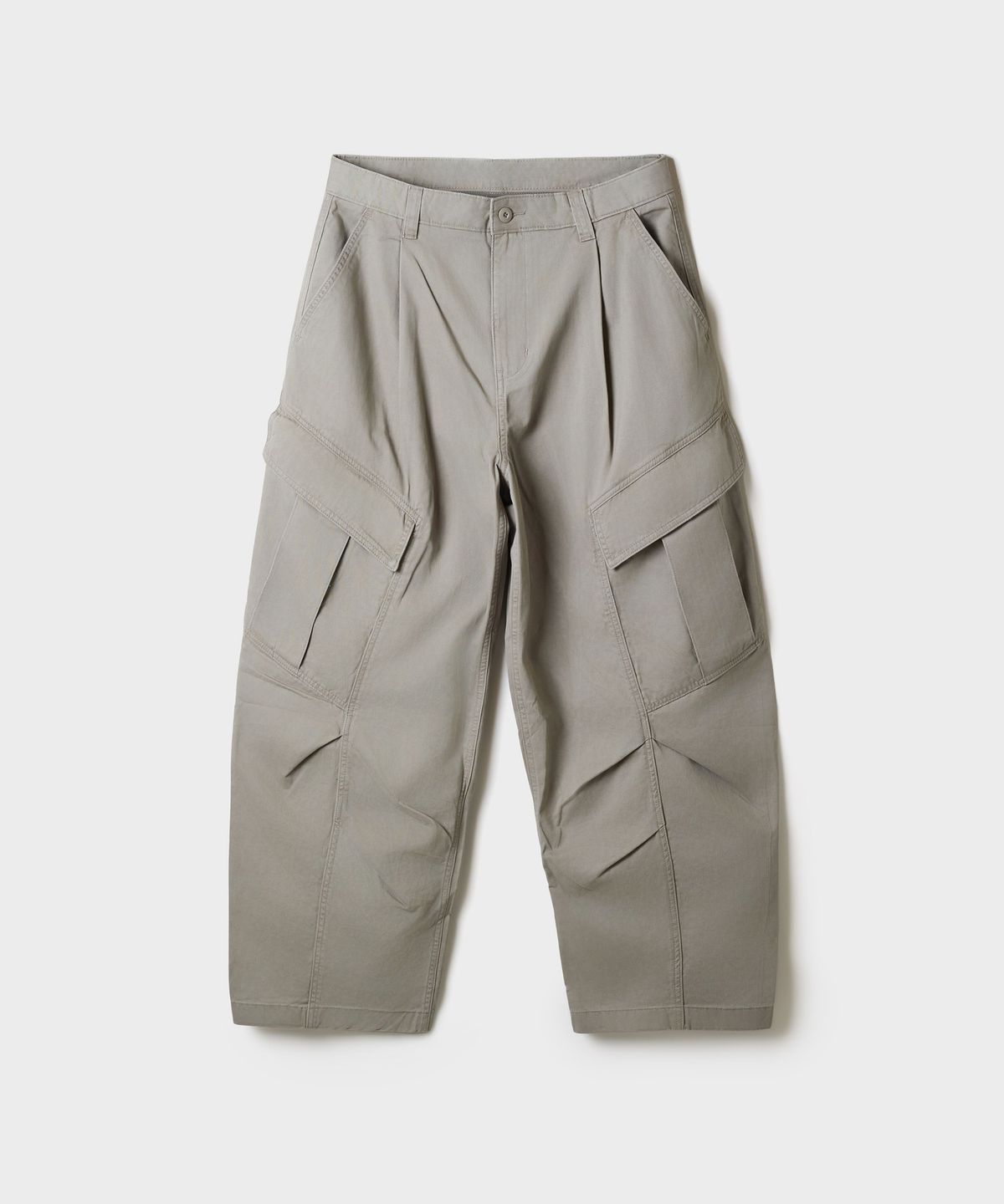 스파오(SPAO) 카고 와이드 커브드 팬츠_SPTCG49C04