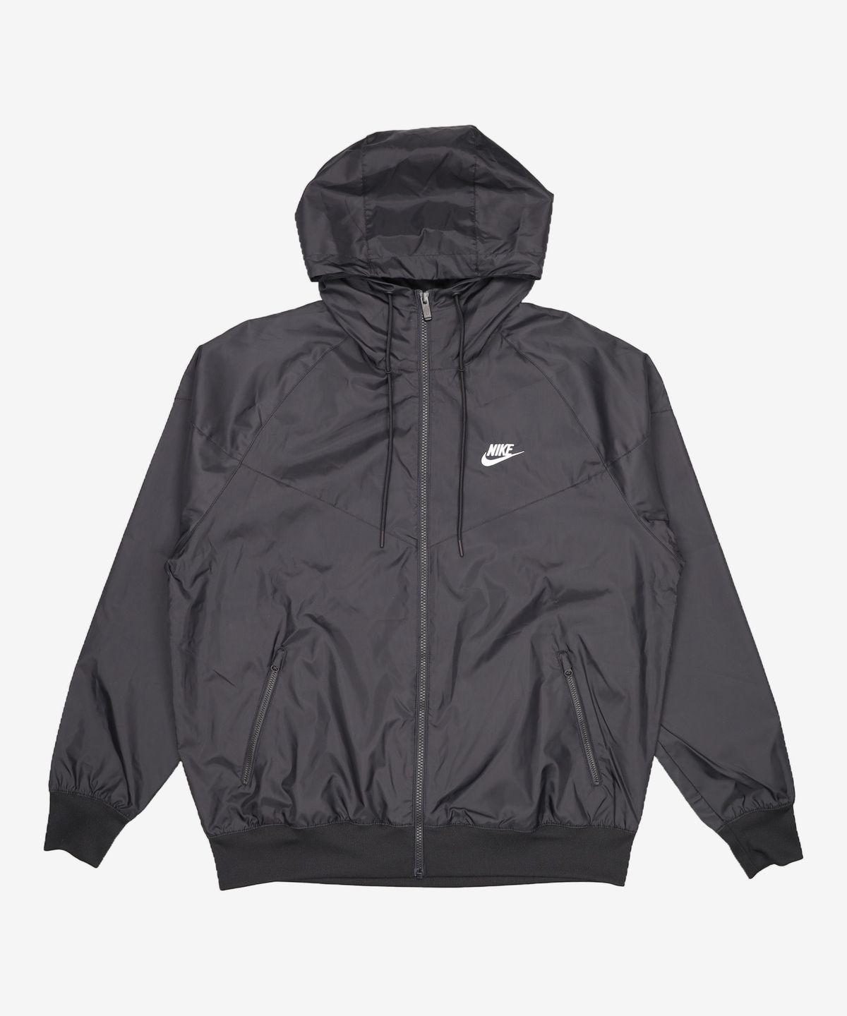 나이키(NIKE) 스포츠웨어 윈드러너 후드 재킷 M - 블랙:화이트 / DA0002-010 100